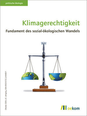 cover image of Klimagerechtigkeit